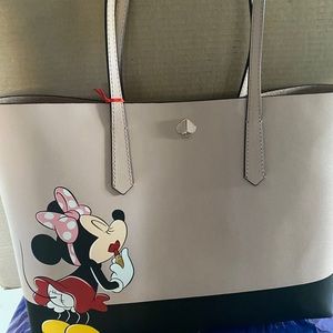 NWT - DisneyxKate Spade Minnie Mouse Totebag